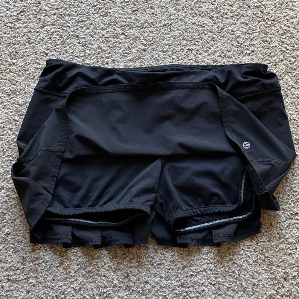 lululemon athletica black pleated